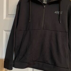 Nike Black Half-Zip Hoodie